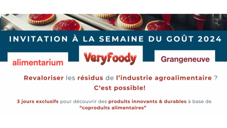 Collaboration entre l'Alimentarium, Very Foody et Grangeneuve pour la semaine du goût 2024 