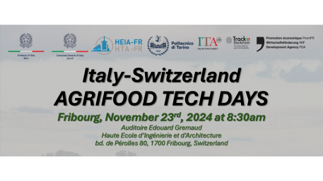  Italy-Switzerland AgroFood Tech Days